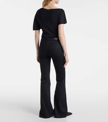 Tropea high-rise flare jeans | AG Jeans