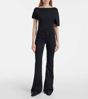 Tropea high-rise flare jeans | AG Jeans