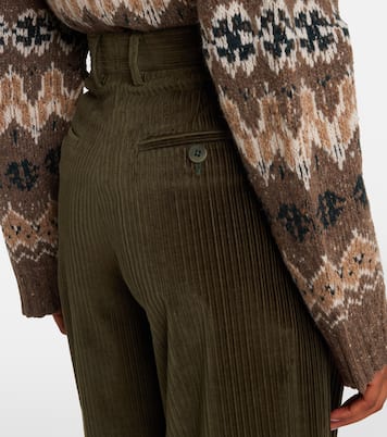 Pantalones barrel Dash de pana de algodón | Altuzarra