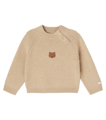 Baby Pullover Sibbe aus Wolle | Donsje