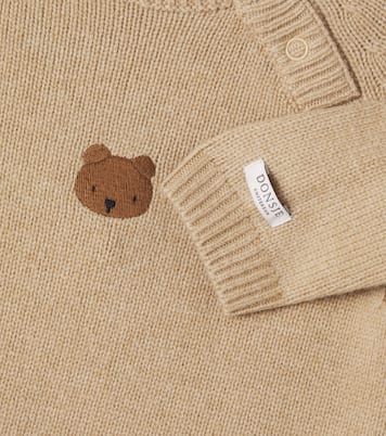 Baby Pullover Sibbe aus Wolle | Donsje