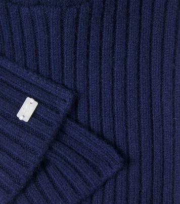 Ribbed-knit wool hood | Tartine et Chocolat
