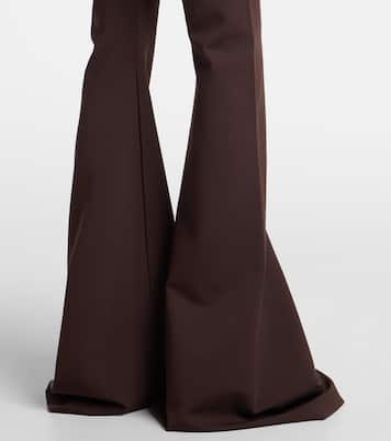 Pantalon flare Dirt à taille haute | Rick Owens