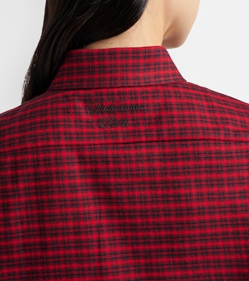 Checked cotton shirt | Balenciaga