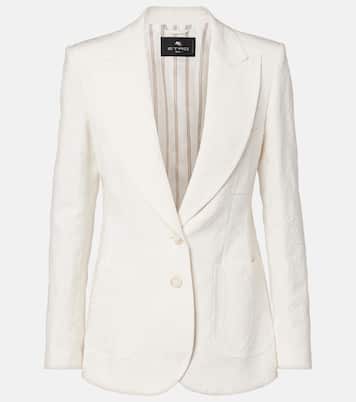 Blazer en mezcla de algodón bordado | Etro