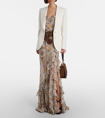 Blazer en mezcla de algodón bordado | Etro