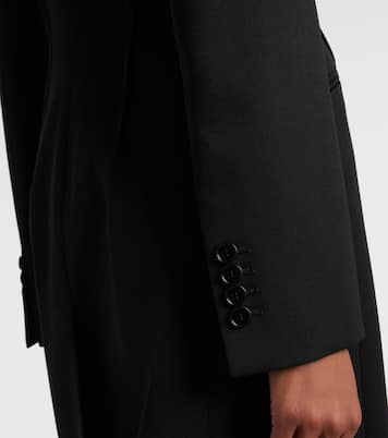 缀饰羊毛大衣 | McQueen