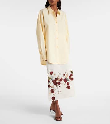 Mila 35 leather mules | Khaite