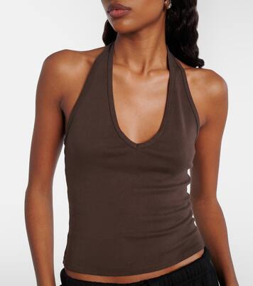 Britt halterneck cotton top | Nili Lotan