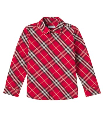 Burberry Check cotton shirt | Burberry Kids