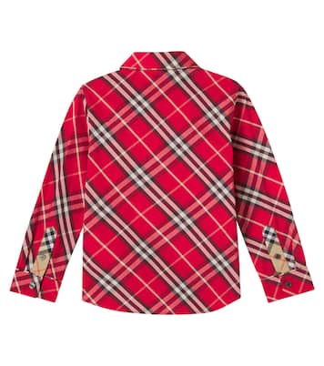 Burberry Check cotton shirt | Burberry Kids