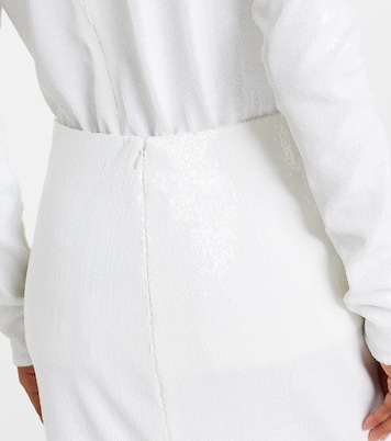 亮片加长半身裙 | Toteme