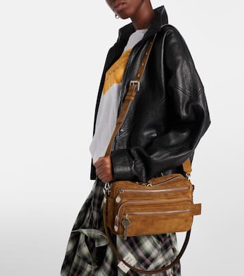 Sac Camero Party en daim | Acne Studios