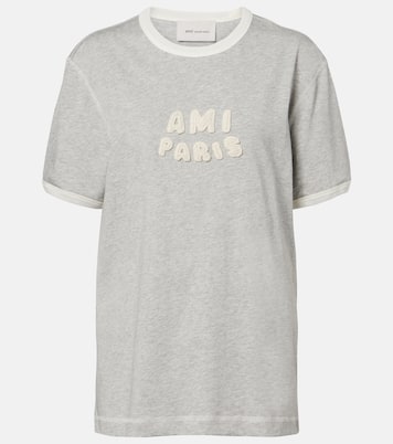 Logo cotton jersey T-shirt | Ami Paris