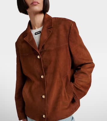 Suede jacket | Miu Miu