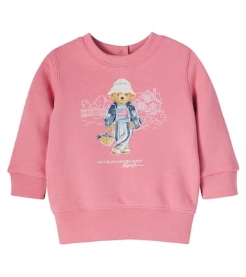 Baby Polo Bear cotton-blend sweatshirt | Polo Ralph Lauren Kids