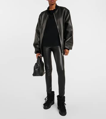 Bottines après-ski Classic Wedge en cuir et daim | Inuikii