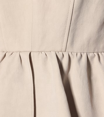 Abito midi in misto cotone | Stella McCartney
