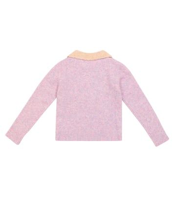 Octavia Lama wool-blend cardigan | Morley