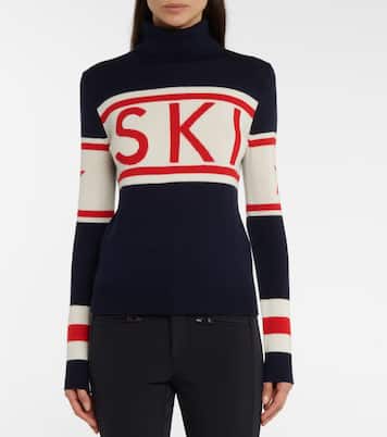 Schild wool turtleneck sweater | Perfect Moment