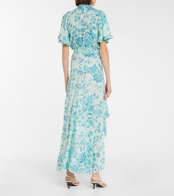 Vestido largo Mabelle floral | Poupette St Barth