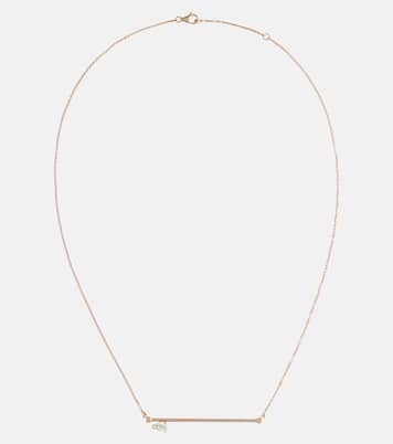 Halskette Serti Sur Vide aus 18kt Roségold mit Diamant | Repossi