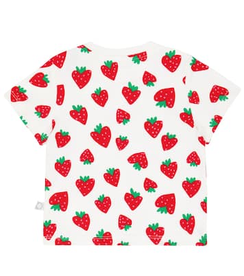 Baby - T-shirt in misto cotone con stampa | Stella McCartney Kids