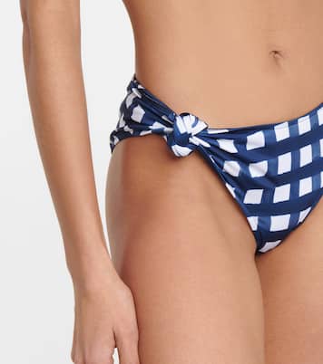 Braga de bikini Le Bas Vichy a cuadros | Jacquemus