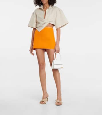 La Jupe Sorbetto toweling miniskirt | Jacquemus