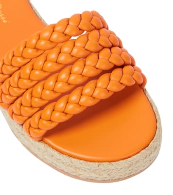 Pantoletten Marbella aus Leder | Gianvito Rossi