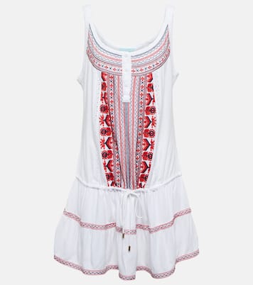 Jaz embroidered minidress | Melissa Odabash