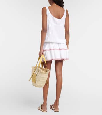 Jaz embroidered minidress | Melissa Odabash