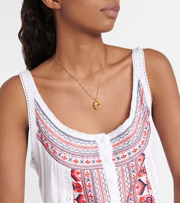 Jaz embroidered minidress | Melissa Odabash