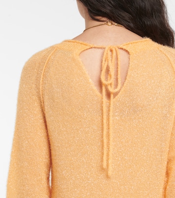 Robe longue métallisée | Acne Studios