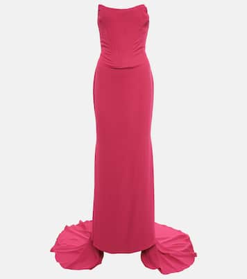 Strapless crêpe gown | Giuseppe di Morabito
