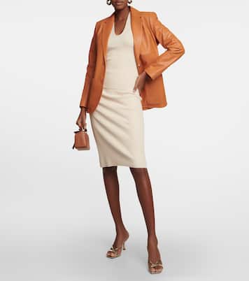 Top in misto cotone a coste | Vince