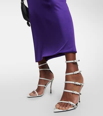 Sandali Pin-Point in pelle | Versace