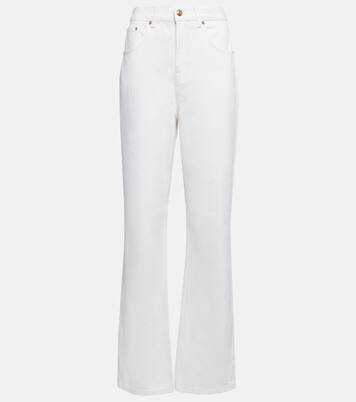 Jeans regular a vita media | Tory Burch