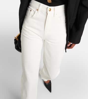 Jeans regular a vita media | Tory Burch