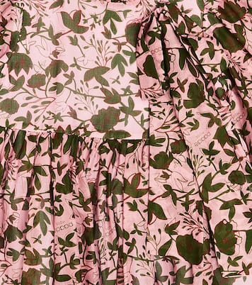 Abito in chiffon di cotone con stampa | Paade Mode
