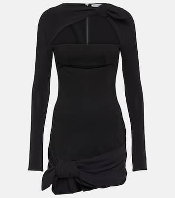 Vestido corto Donnie de jersey | The Attico