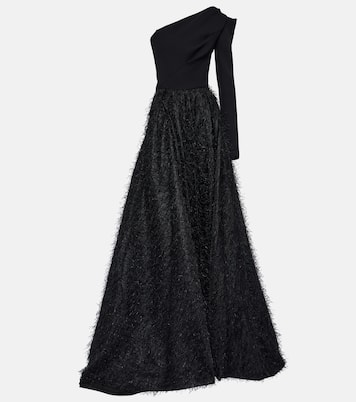 Audacity one-shoulder maxi gown | Maticevski