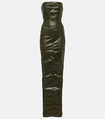 Robe longue en jean | Rick Owens