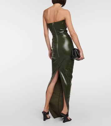Robe longue en jean | Rick Owens