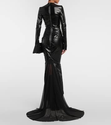 Abito lungo in cotone  | Rick Owens