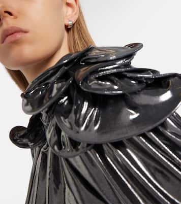 Reversible sterling silver hoop earrings | Sophie Buhai