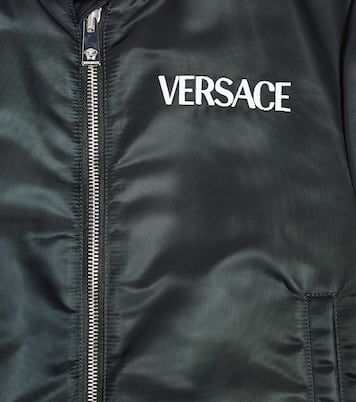 Chaqueta bomber estampada | Versace Kids