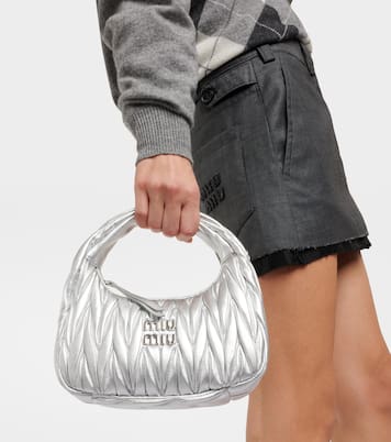 Tote Wander aus Matelassé-Leder | Miu Miu