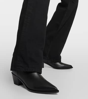 Ankle Boots Kinney aus Leder | Gianvito Rossi