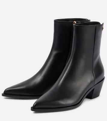 Ankle Boots Kinney aus Leder | Gianvito Rossi